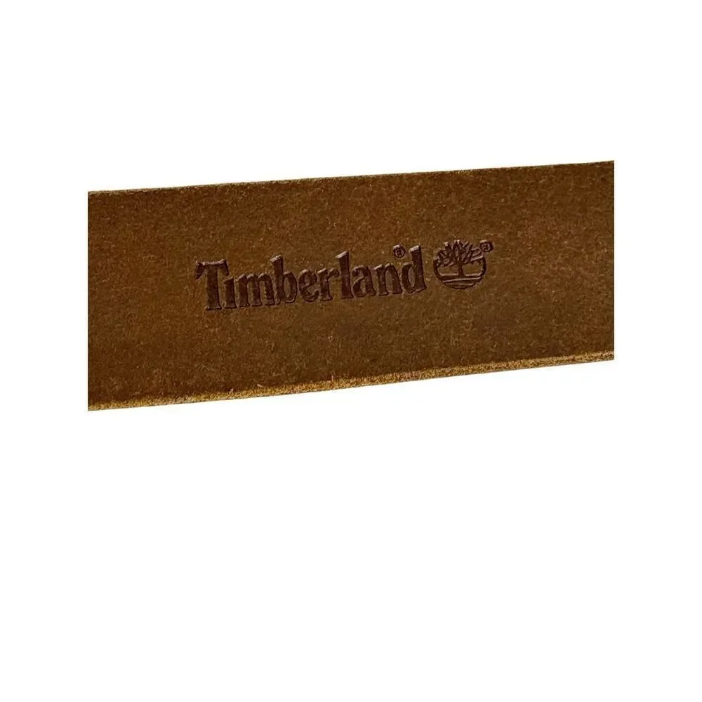 Timberland brown leather belt size 40